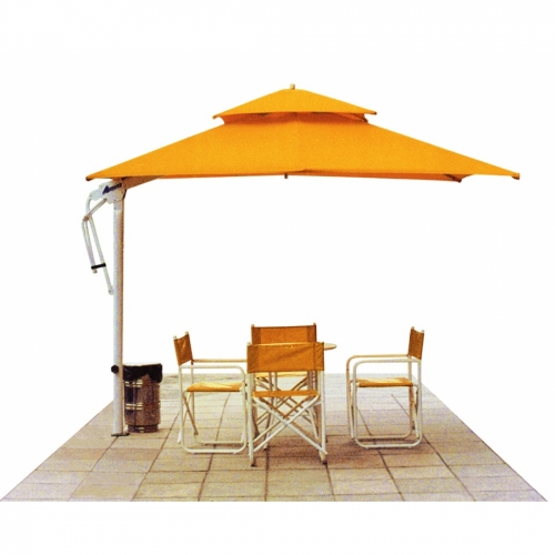 GUARDA SOL OASIS 3X3M FIXO COM ESTRUTURA BRANCO