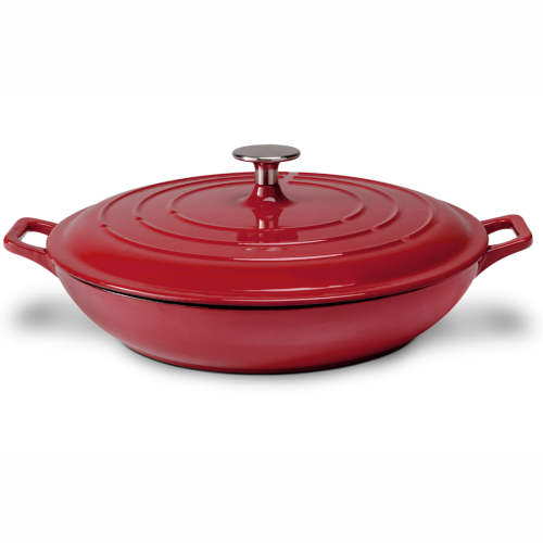 Caçarola BX com Tampa - 3,5L - Sauté Vermelha