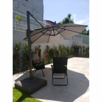 Foto OMBRELONE PREMIUM  3,5M COM BASE RODINHAS