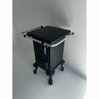 Foto FOGÃO À LENHA DE FERRO FUNDIDO 00 COM CHAPA E PORTA DE VIDRO