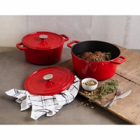 Foto Caçarola 26Cm 4,8L Sauté Haus 4,8l - Vermelho Haus Haus